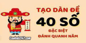 Hướng dẫn soi cầu dàn đề 40 số