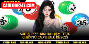 Kinh nghiệm soi cầu 777