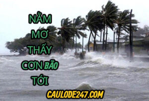 Nằm mơ thấy cơn bão tới có điềm gì ?