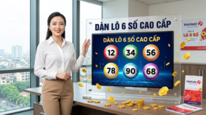 Dàn lô 6 số cao cấp